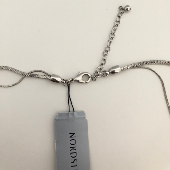 NWT Nordstrom Double Chain Necklace - Picture 4 of 8